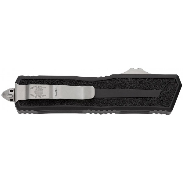 Нож Microtech Scarab II Gen III Drop Point Stonewash Black - 14090584 Нож Microtech Scarab II Gen III Drop Point Stonewash Black - 14090584