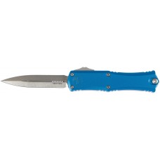 Нож Microtech Hera II Mini Double Edge Stonewash Blue