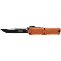 Нож Microtech Combat Troodon GEN III Black Blade Orange