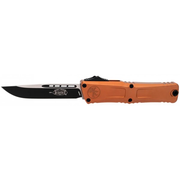 Ніж Microtech Combat Troodon GEN III Black Blade Orange - 14090666