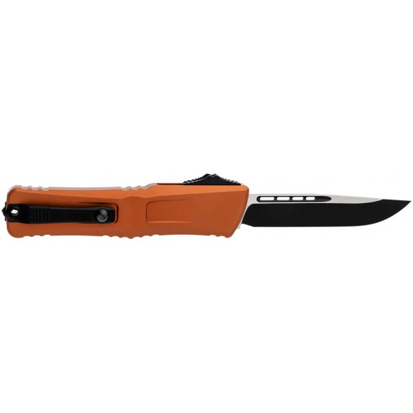 Ніж Microtech Combat Troodon GEN III Black Blade Orange - 14090666