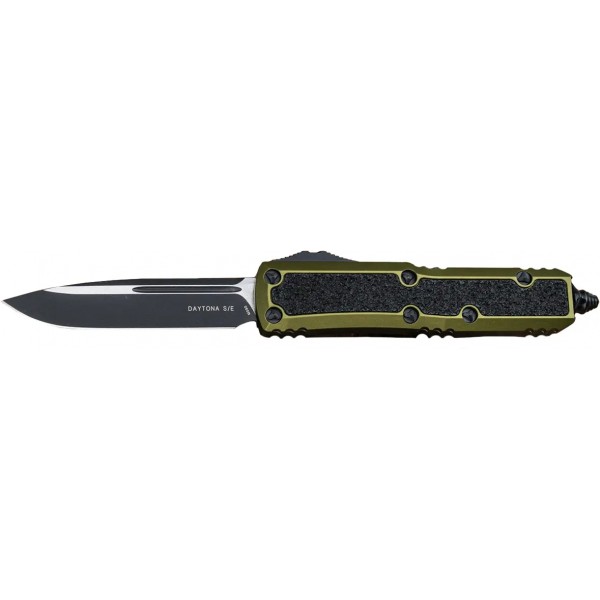 Нож Microtech Daytona Drop Point Black Blade OD Green - 14090671