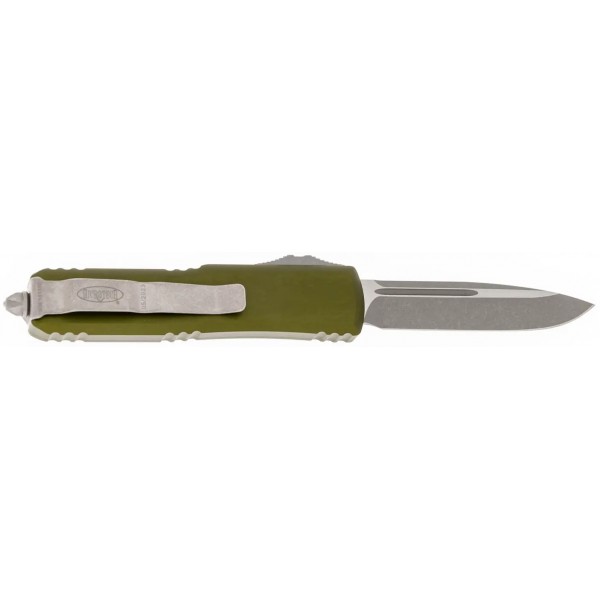 Ніж Microtech UTX-85 Drop Point Apocalyptic OD Green - 14090696 Ніж Microtech UTX-85 Drop Point Apocalyptic OD Green - 14090696