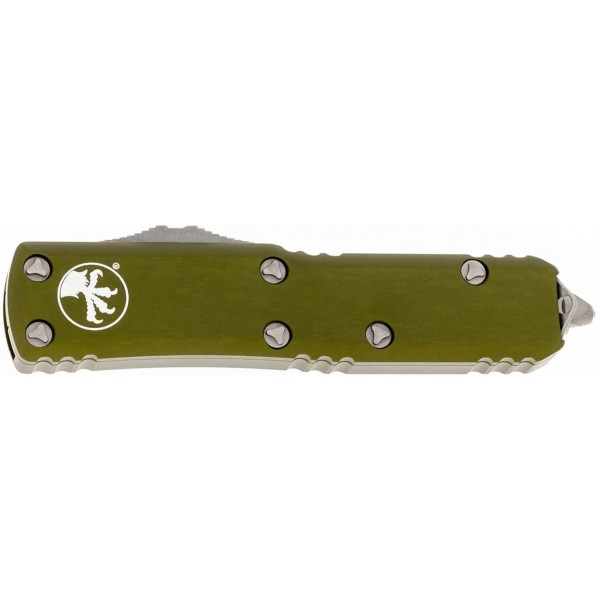 Ніж Microtech UTX-85 Drop Point Apocalyptic OD Green - 14090696 Ніж Microtech UTX-85 Drop Point Apocalyptic OD Green - 14090696