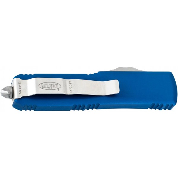 Нож Microtech UTX-85 Double Edge Satin Blue - 14090703