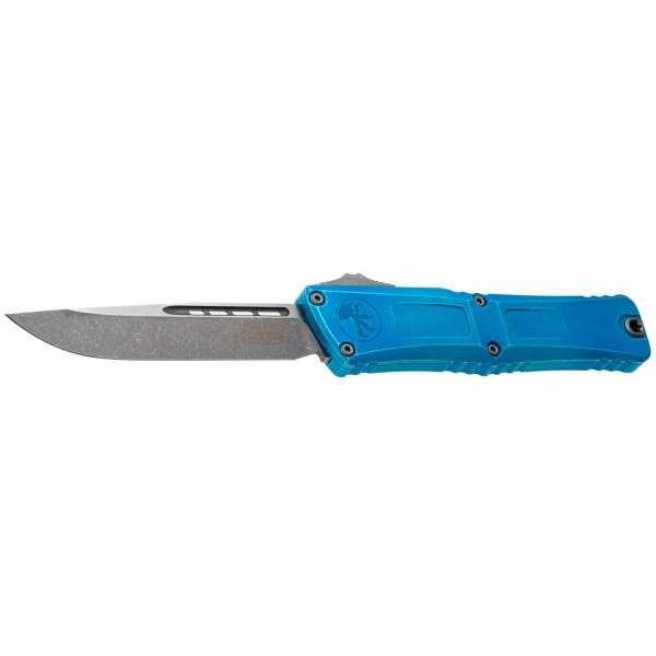 Нож Microtech Combat Troodon GEN III S/E Apocalyptic Standard Marbled Blue - 14090709