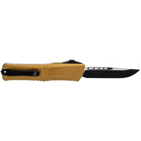 Нож Microtech Combat Troodon Gen III Single Edge Black Blade Tan - 14090739 Нож Microtech Combat Troodon Gen III Single Edge Black Blade Tan - 14090739