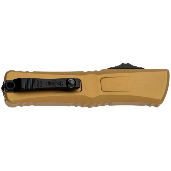 Нож Microtech Combat Troodon Gen III Single Edge Black Blade Tan - 14090739 Нож Microtech Combat Troodon Gen III Single Edge Black Blade Tan - 14090739