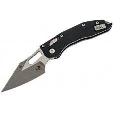 Ніж Microtech Stitch Ram-Lock, fluted, Apoc, чорне руків'я G10