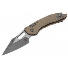 Ніж Microtech Stitch Ram-Lock, fluted, Apoc, руків'я G10 tan