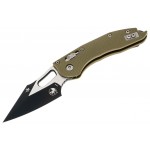 Ніж Microtech Stitch S/E Ram-Lock, fluted, чорний клинок, руків'я G10 G10 OD green