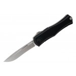 Нож Microtech Hera II OTF, recurve stonewash, черный