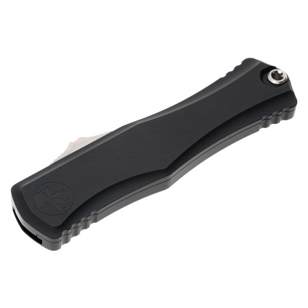 Ніж Microtech Hera II OTF, recurve stonewash, чорний - 1705-10