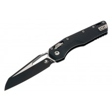 Нож Microtech MSI SE, fluted black, G10, черный