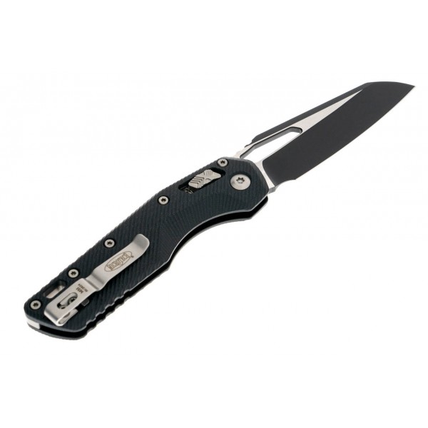 Ніж Microtech MSI SE, fluted black, G10, чорний - 210-1FLGTBK