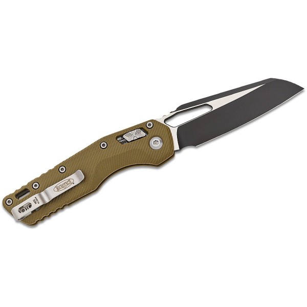 Ніж Microtech MSI SE, fluted black, G10, OD green - 210-1FLGTOD Ніж Microtech MSI SE, fluted black, G10, OD green - 210-1FLGTOD
