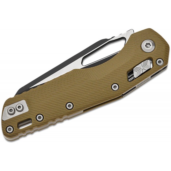Ніж Microtech MSI SE, fluted black, G10, OD green - 210-1FLGTOD Ніж Microtech MSI SE, fluted black, G10, OD green - 210-1FLGTOD