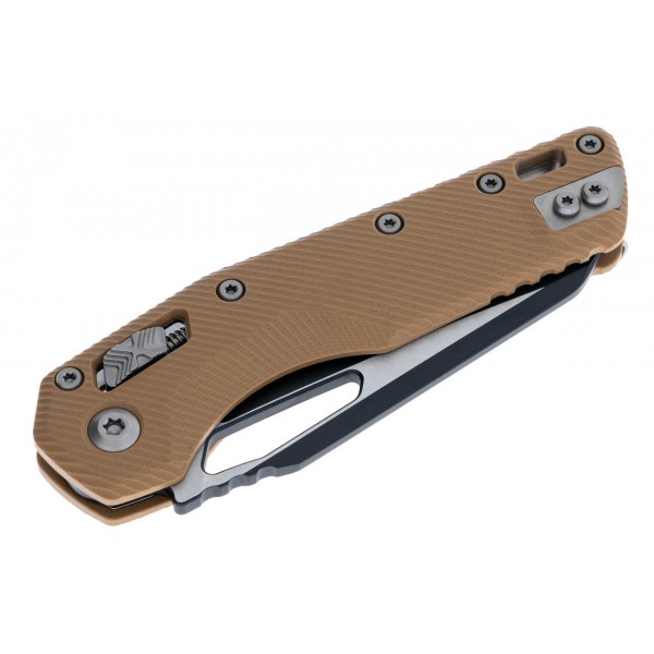Нож Microtech MSI SE, fluted black, G10, tan - 210-1FLGTTA