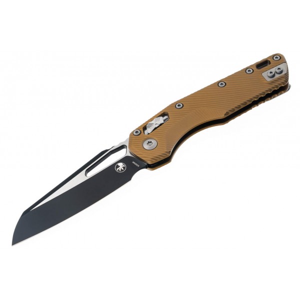 Ніж Microtech MSI SE, fluted black, алюміній, tan - 210-1FLTA