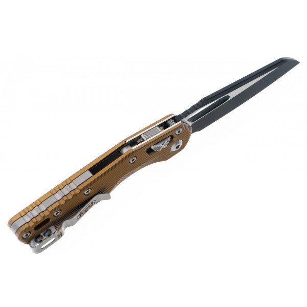 Ніж Microtech MSI SE, fluted black, алюміній, tan - 210-1FLTA Ніж Microtech MSI SE, fluted black, алюміній, tan - 210-1FLTA