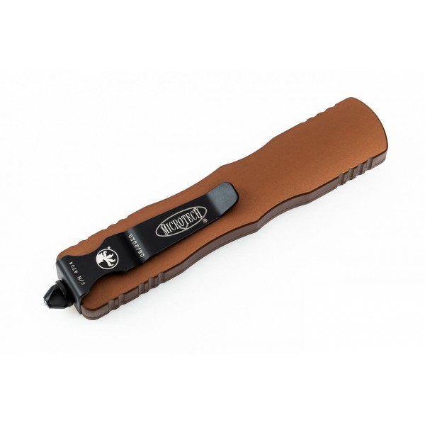 Нож Microtech Dirac D/E OTF, черный клинок, рукоять tan - 225-1TA