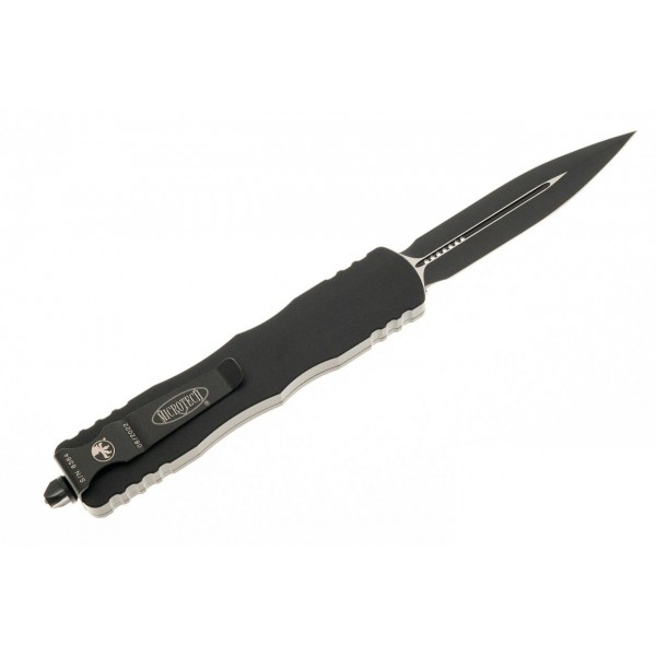 Нож Microtech Dirac Delta D/E OTF, черный клинок, черная рукоять - 227-1T Нож Microtech Dirac Delta D/E OTF, черный клинок, черная рукоять - 227-1T