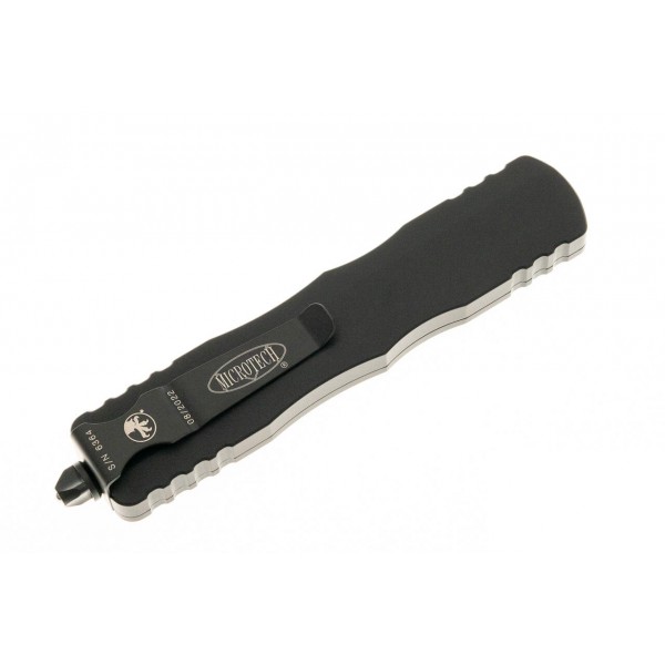 Нож Microtech Dirac Delta D/E OTF, черный клинок, черная рукоять - 227-1T Нож Microtech Dirac Delta D/E OTF, черный клинок, черная рукоять - 227-1T
