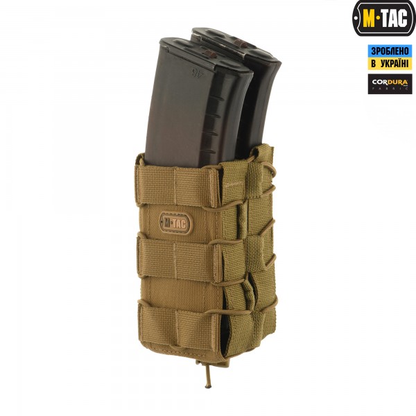 M-Tac подсумок для АК открытый двойной Coyote - 10016005 M-Tac подсумок для АК открытый двойной Coyote - 10016005