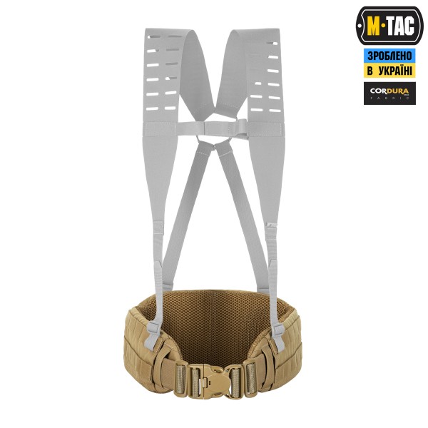 M-Tac пояс тактический War Belt ARMOR Coyote - 10037805 M-Tac пояс тактический War Belt ARMOR Coyote - 10037805