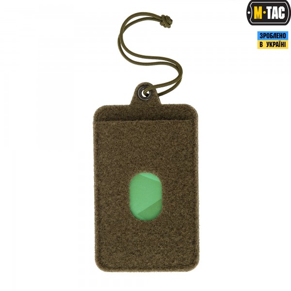 M-Tac панель для нашивок підвісна з кишенею для ID-картки Olive - 10118001