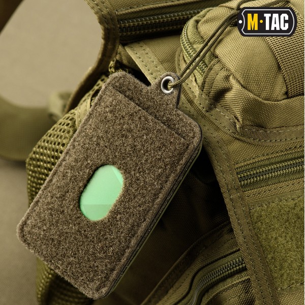 M-Tac панель для нашивок підвісна з кишенею для ID-картки Olive - 10118001