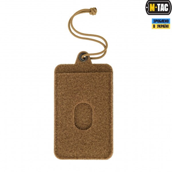 M-Tac панель для нашивок подвесная с карманом для ID-карты Coyote - 10118005
