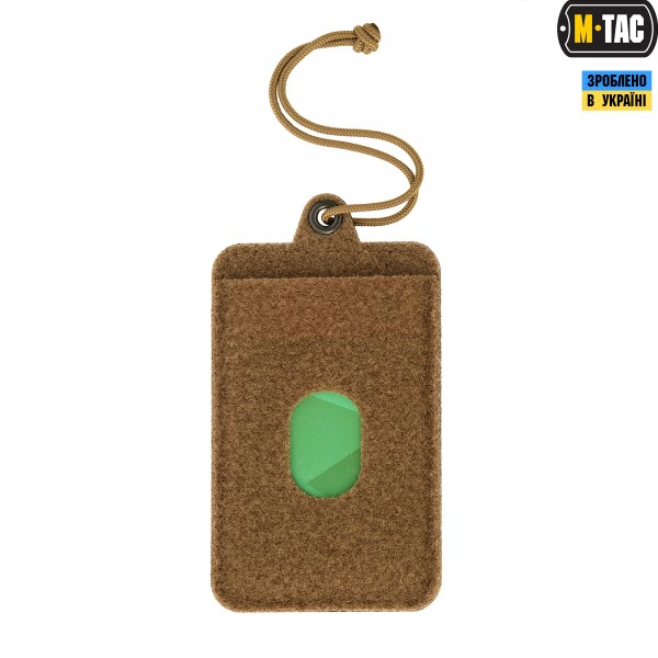 M-Tac панель для нашивок подвесная с карманом для ID-карты Coyote - 10118005