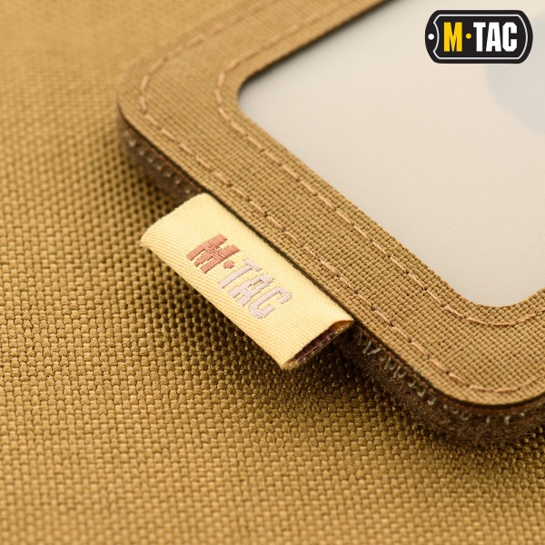 M-Tac бейдж з прозрачною панеллю Coyote - 10131005