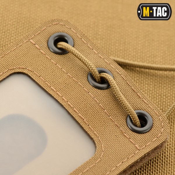 M-Tac бейдж з прозрачною панеллю Coyote - 10131005