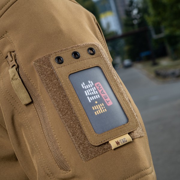 M-Tac бейдж з прозрачною панеллю Coyote - 10131005