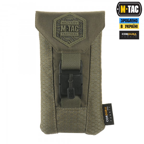 M-Tac подсумок для смартфона Elite Medium Hex Ranger Green - 10154023 M-Tac подсумок для смартфона Elite Medium Hex Ranger Green - 10154023