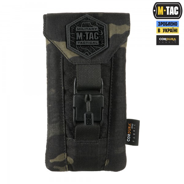 M-Tac подсумок для смартфона Elite Medium Hex Multicam Black/Black - 10154208 M-Tac подсумок для смартфона Elite Medium Hex Multicam Black/Black - 10154208