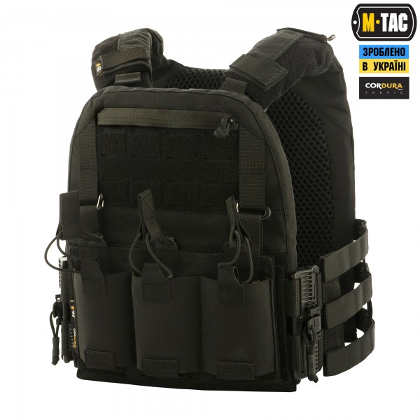 M-Tac плитоноска Cuirass QRS Black - 10156002