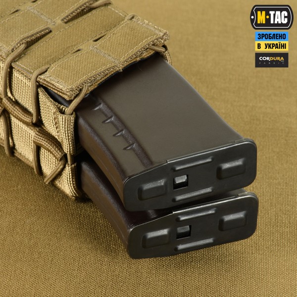 M-Tac підсумок для АК відкритий подвійний Laser Cut Coyote - 10191005 M-Tac підсумок для АК відкритий подвійний Laser Cut Coyote - 10191005