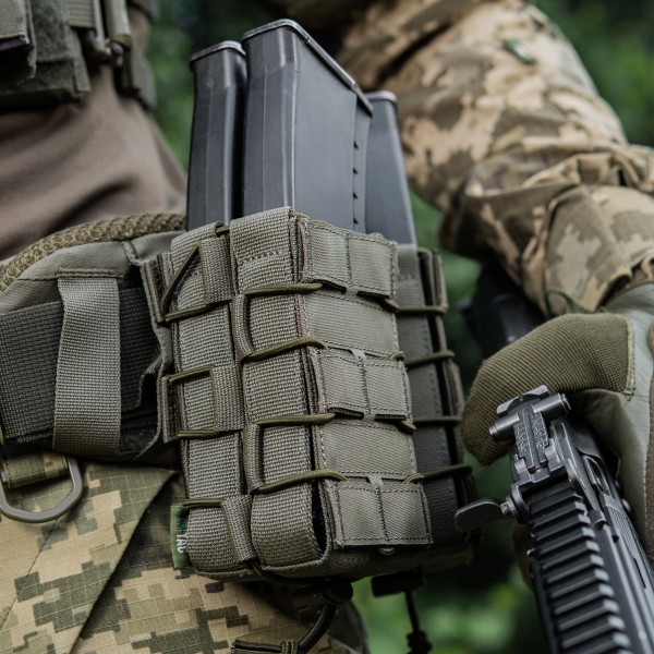 M-Tac підсумок для АК відкритий подвійний Laser Cut Ranger Green - 10191023 M-Tac підсумок для АК відкритий подвійний Laser Cut Ranger Green - 10191023