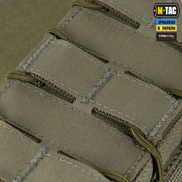 M-Tac підсумок для АК відкритий подвійний Laser Cut Ranger Green - 10191023 M-Tac підсумок для АК відкритий подвійний Laser Cut Ranger Green - 10191023
