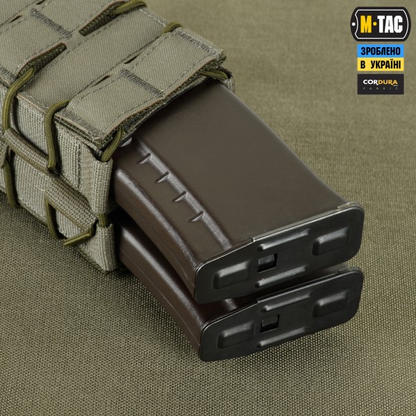M-Tac підсумок для АК відкритий подвійний Laser Cut Ranger Green - 10191023 M-Tac підсумок для АК відкритий подвійний Laser Cut Ranger Green - 10191023