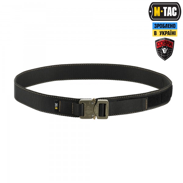 M-Tac ремінь Cobra Buckle Belt Black - 10194002