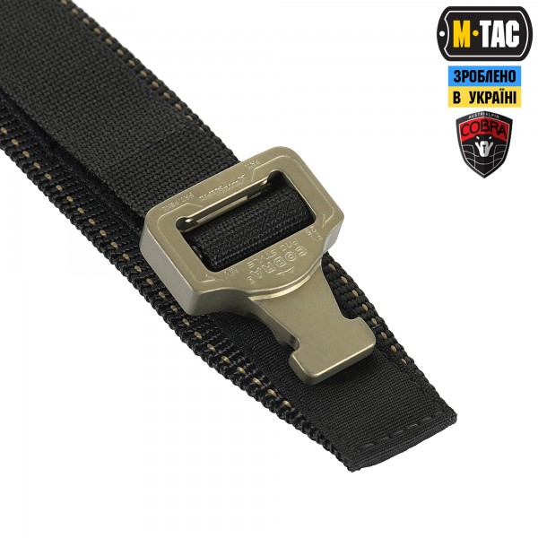 M-Tac ремінь Cobra Buckle Belt Black - 10194002 M-Tac ремінь Cobra Buckle Belt Black - 10194002