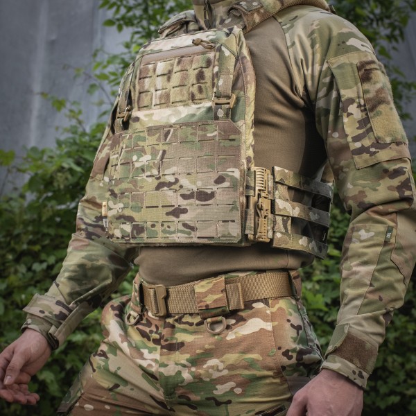 M-Tac передняя панель для плитоноски Cuirass QRS XL Multicam - 10195008