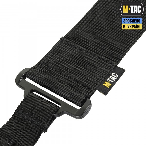 M-Tac ремень оружейный одноточечный эластичный Black - 10200002 M-Tac ремень оружейный одноточечный эластичный Black - 10200002