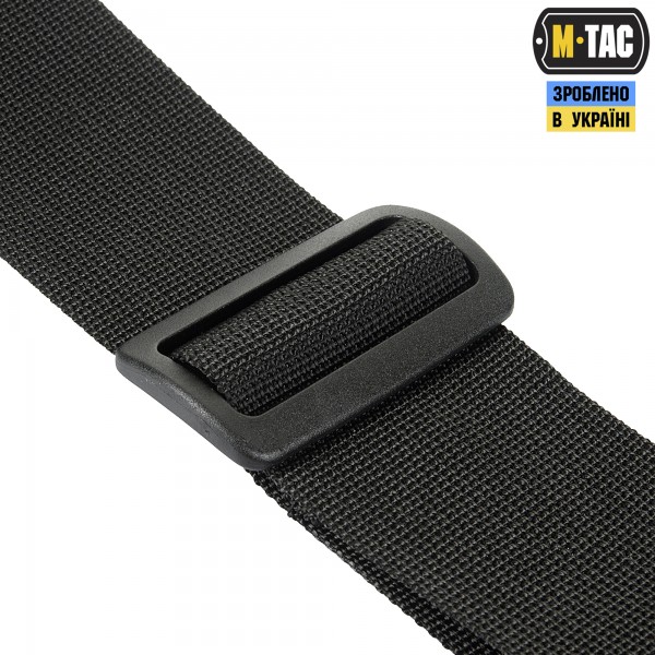 M-Tac ремень оружейный одноточечный эластичный Black - 10200002 M-Tac ремень оружейный одноточечный эластичный Black - 10200002