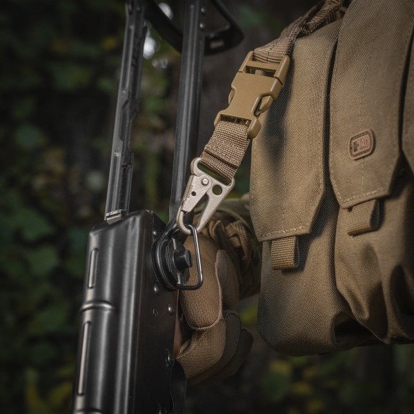 M-Tac ремень оружейный одноточечный эластичный Coyote - 10200005 M-Tac ремень оружейный одноточечный эластичный Coyote - 10200005