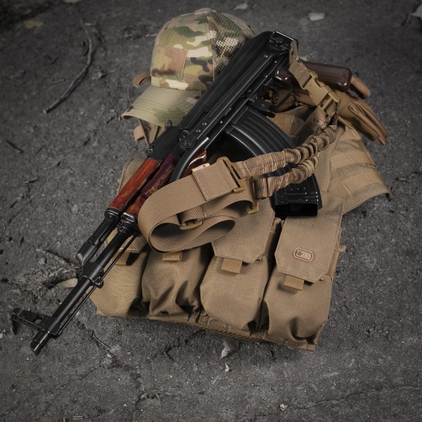 M-Tac ремень оружейный одноточечный эластичный Coyote - 10200005 M-Tac ремень оружейный одноточечный эластичный Coyote - 10200005